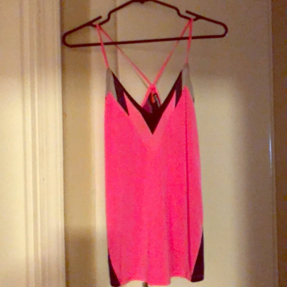 Pink tank top!